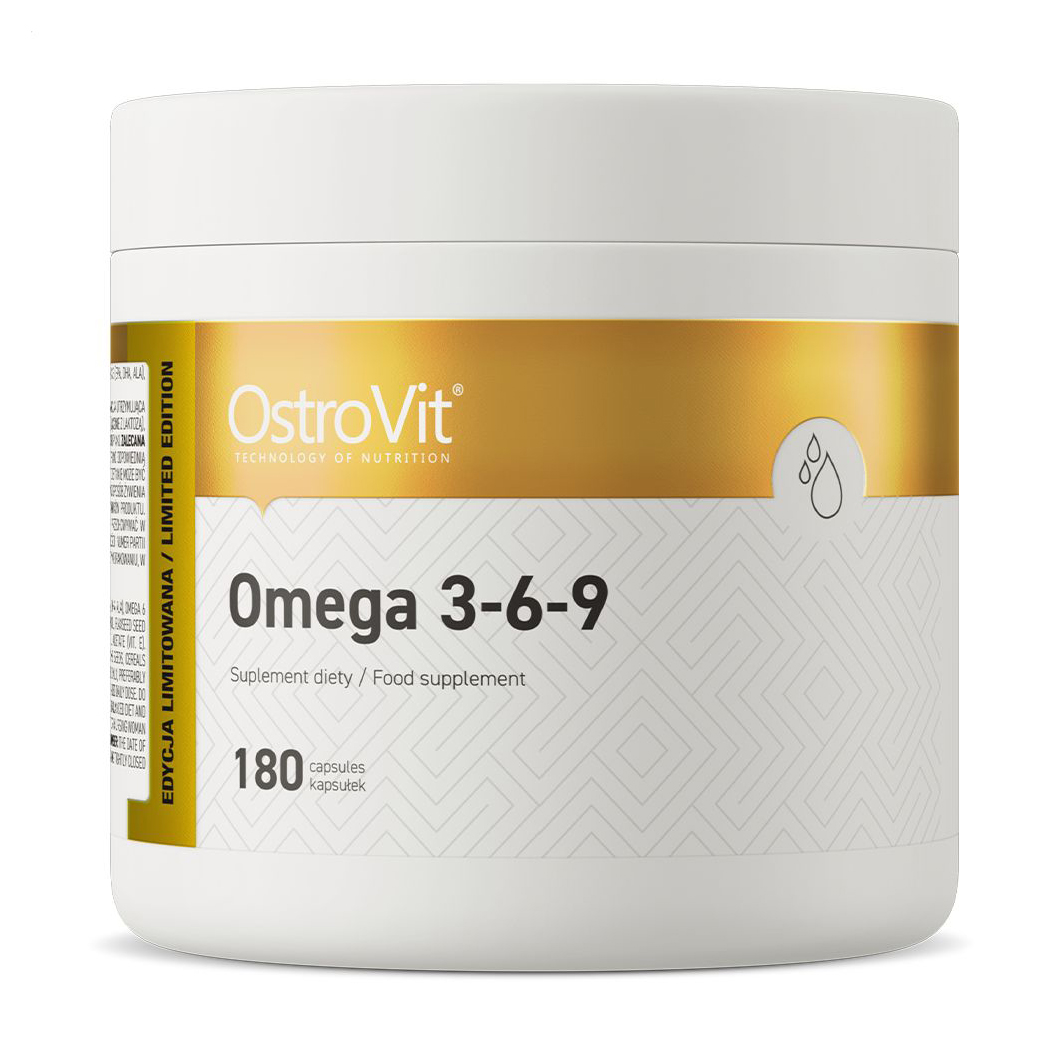 Омега 3-6-9 OstroVit Omega 3-6-9, 180 капсул